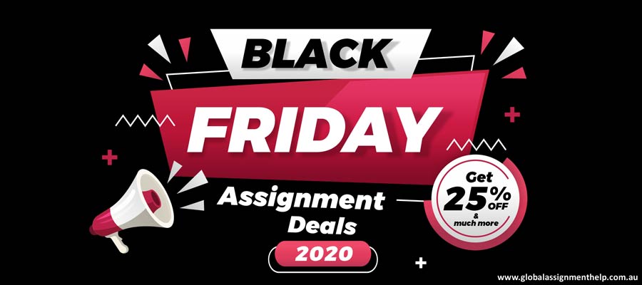 Black Friday Assignment Deals 2020 - Get 25% Off and Much More